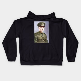 Young Captain Tom Moore Kids Hoodie